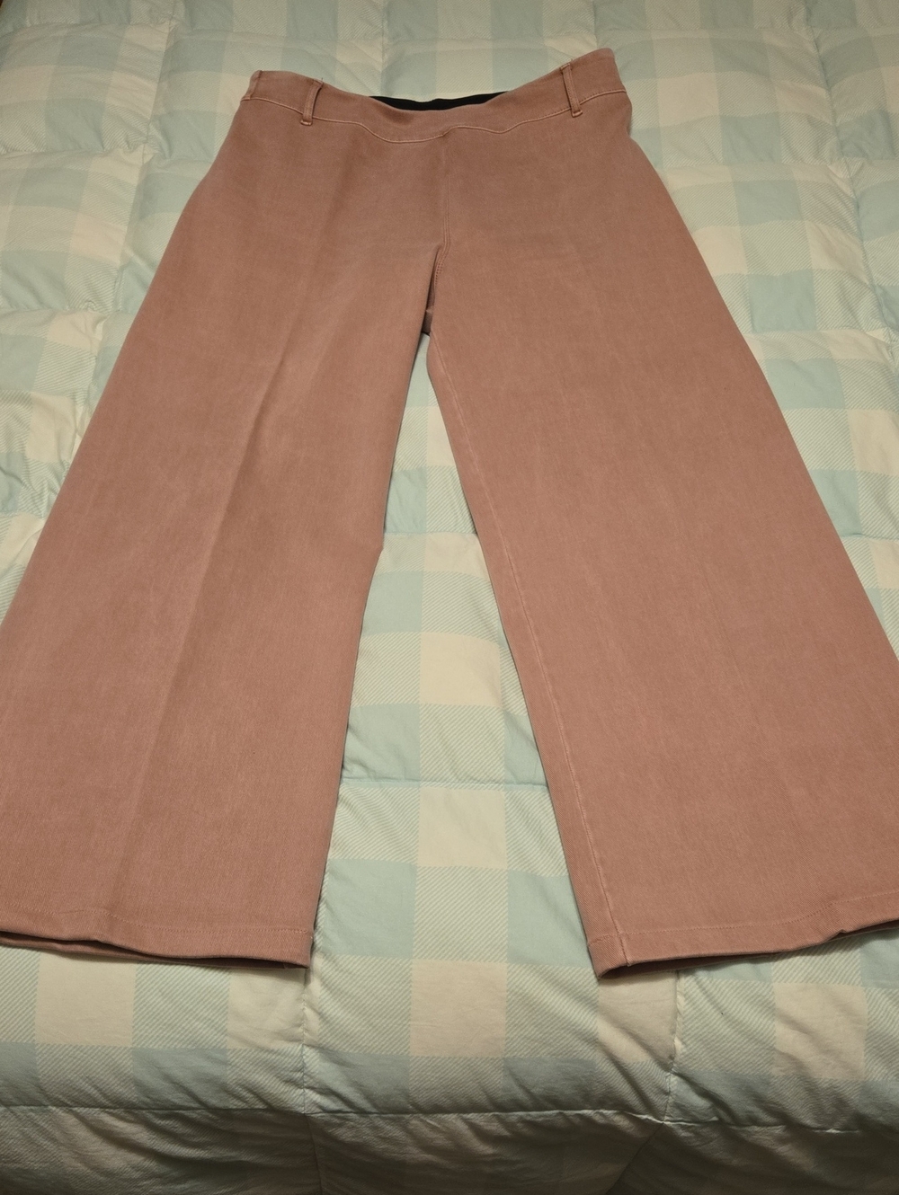 Lysse Wide-Leg Jeans in Mauve Rose